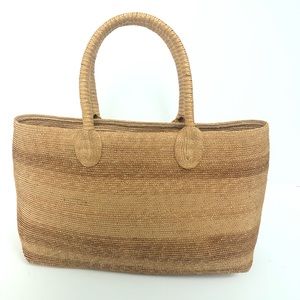Jcrew straw bag